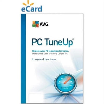 INTERACTIVE COMMUNICATIONS AVG PC TuneUp 3-User $29.99 (Email Delivery)