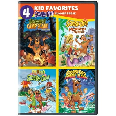 Warner 4 Kid Favorites: Scooby-Doo Summer Break (DVD)
