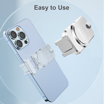 UURIG Mobile phone holder 1/4 Inch Screw Cold Mount 1/4 Mount Clamp Alloy 14/13/12/11 And Clamp Alloy With Mount 1/4 Inch Alloy With Cold With Cold Mount Laoshe T Od Mount Dsfen Qisuo Ph-05 T Od