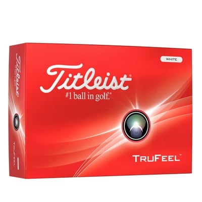 Titleist 2024 TruFeel Golf Ball #1-#4 12-Ball Pack White Titleist 2024 TruFeel Golf Ball #1-#4 12-Ball Pack White