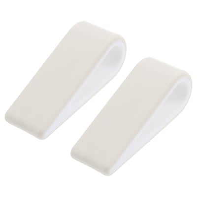 2Pcs Notebook Computer Heightening Stand Laptop Adjustable Support Mini Radiator (White)