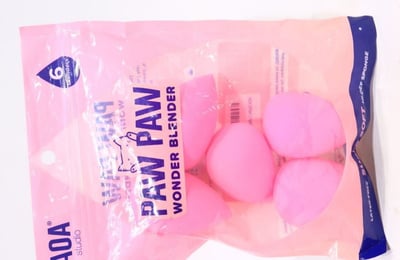 AOA Studio Latex-Free Makeup Sponge Set - 6 High-Def Blenders