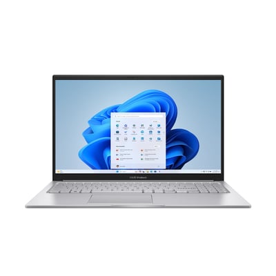 ASUS Vivobook 15.6” FHD IPS PC Laptop Intel Core 5 120U 16GB RAM, 512GB SSD, Silver