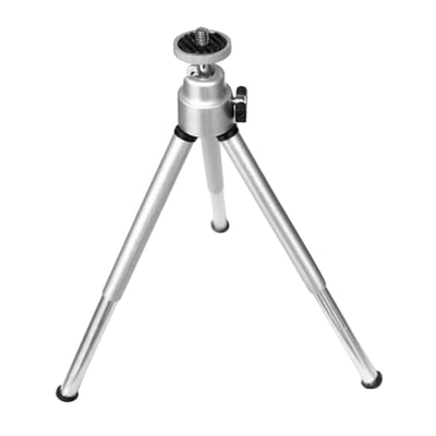 Adjustable Projector Tripod Stand, Silver Aluminum Alloy Holder Stand for Projetor