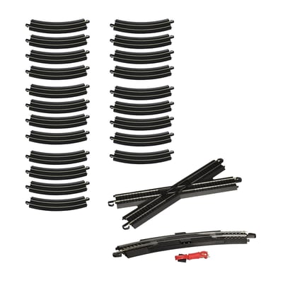 Bachmann Trains HO Scale E-Z Track Figure Track - 8 Pack