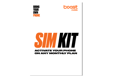 Boost Mobile BYOD SIM Card Starter Kit
