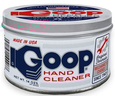 Heavy Duty Goop Hand Cleaner - Waterless Degreaser 14oz