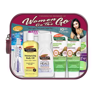 Women's Multicultural 10 PC Convenience Kit with Palmers Trial Sizes