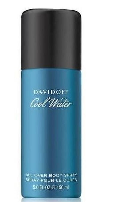 Davidoff Cool Water Cologne by Davidoff, Deodorant Spray for Men, 5 oz