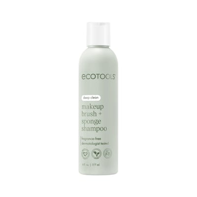EcoTools Makeup Brush Cleaner Shampoo, 6 fl oz