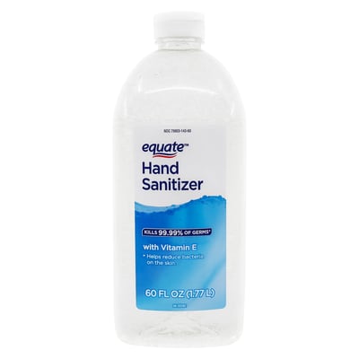 Equate Hand Sanitizer with Vitamin E - 60 fl oz Bottle