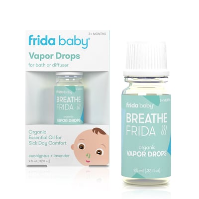 Frida Baby Breathefrida Vapor Bath Drops for Soothing Relief