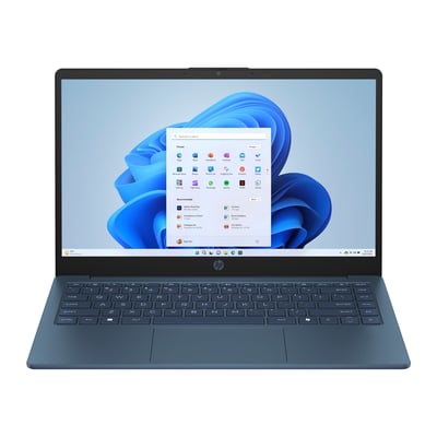 HP Stream 14 inch Windows Laptop Intel Processor N150 4GB 128GB eMMC Blue (12-mo. Microsoft 365 included)