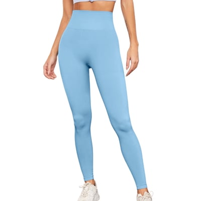 Ketyyh-chn99 Yoga Leggings for Women Palazzo Flared Yoga Pants Womens Stretch Ankle Golf Pants Work Pants Athletic Travel Casual Lounge Workout Blue,L