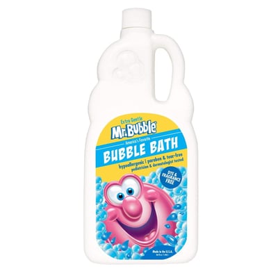Mr. Bubble Extra Gentle Dye-Free Bubble Bath, 36 fl oz