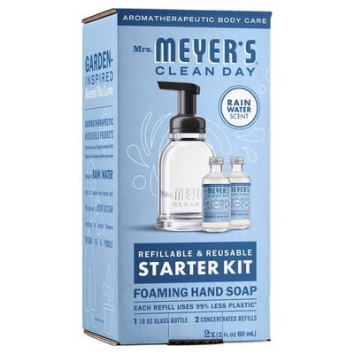 Mrs. Meyers Clean Day Rain Water Foam Hand Wash Set of 3