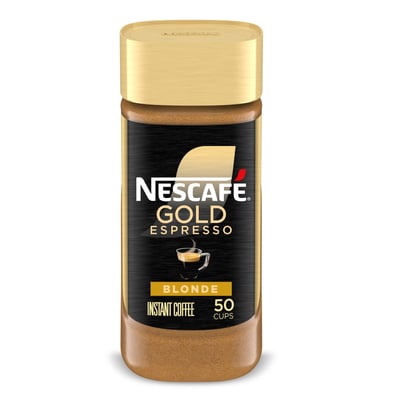 Nescafé Gold Espresso Blonde, Instant Coffee, 3.5 oz