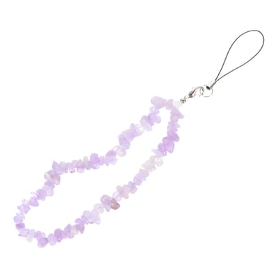 Non- Lanyard Stone Beaded Hand Wrist Strap for Cellphone