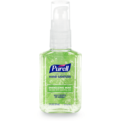 Purell Advanced Hand Sanitizer - Energizing Mint, 2 oz Pump