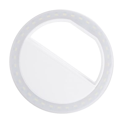 Selfie Phone Camera Photography Ring Light For Phone (White)