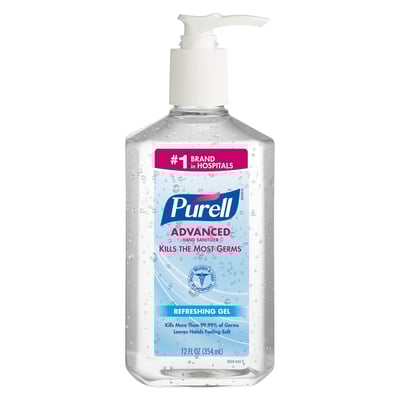 PURELL® Advanced Hand Sanitizer - 12 oz Pump Bottle