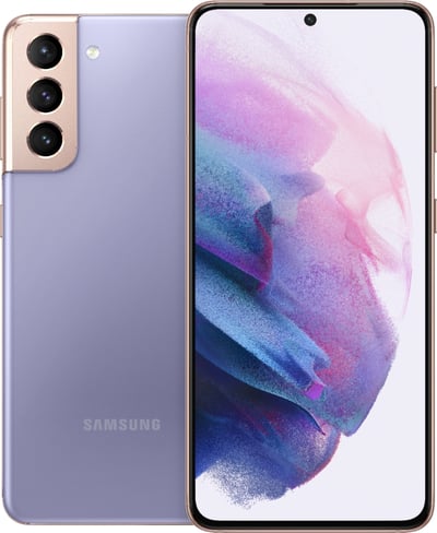 SAMSUNG Galaxy S21+ 5G G996U 128GB GSM/CDMA Unlocked Android Smartphone, Phantom Violet