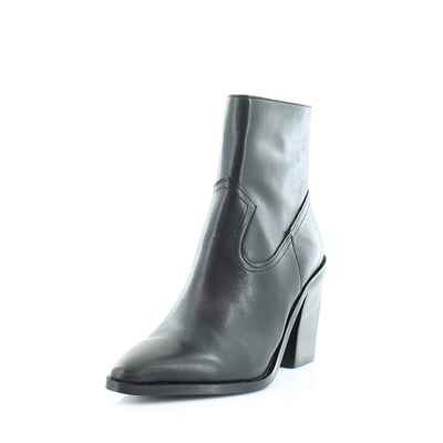 Steve Madden Elene Women's Boots Black Leather Size 9.5 M