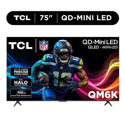 TCL 75" QM6K QLED 4K Smart TV