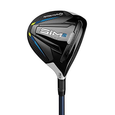 TaylorMade Men's SIM2 Max Fairway Wood Fujikura Ventus Blue Graphite 3 Stiff Right 15.0