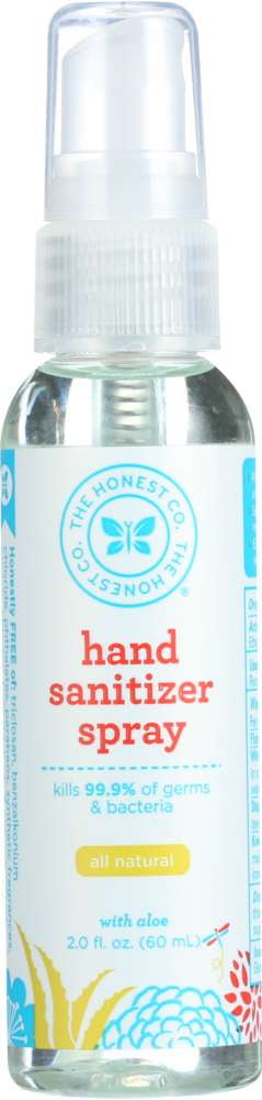 Honest Company Orange Hand Sanitizer Spray - 2 oz
