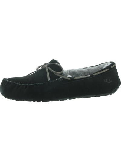 Ugg Olsen Men's Suede Wool Lined Moccasin Slippers