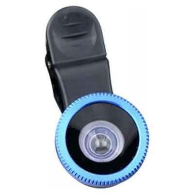 Universal Phone lens kit, Fisheye + Wide Angle + Macro Lens Kit Clip On for iPhone & Android