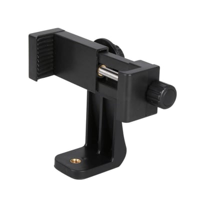 Universal Smartphone Tripod Adapter Cell Phone Holder Mount Adapter, Fits iPhone, Samsung, and all Phones, Rotates Vertical and Horizontal, Adjustable Clamp