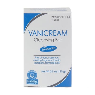 Vanicream Cleansing Bar - Gentle, Fragrance-Free, 3-Pack