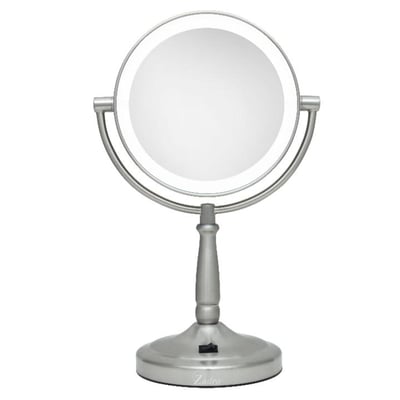 Zadro Cordless LED Makeup Mirror with Magnification for Women