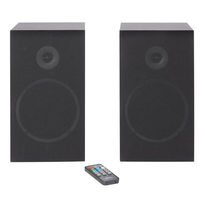 onn. Bluetooth Bookshelf Speakers