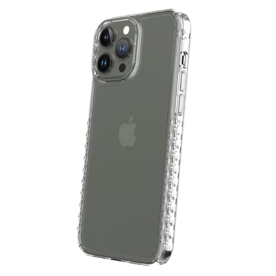 onn Protective Gel Phone Case for iPhone 13 Pro Max / iPhone 12 Pro Max - Clear