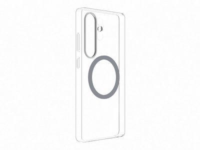 Samsung Galaxy S25 Ultra Clear Magnet Case in Transparent(GP-FPS938SAATW)