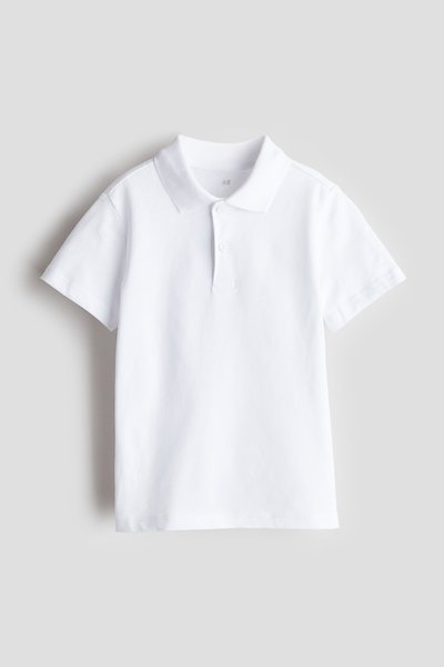 H & M - Polo Shirt - White