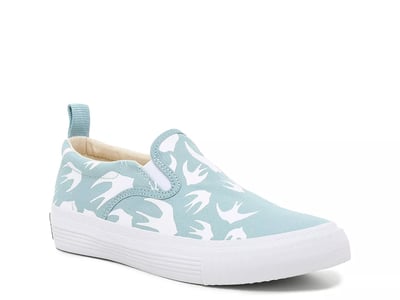 MCQ by Alexander McQueen Swallow SlipOn Sneaker | Women's | Light Blue | Size EU 41 / US 11 | Sneakers