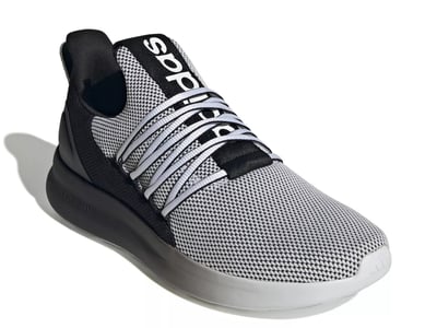 adidas Wide Width Lite Racer Adapt 7.0 SlipOn Running Shoe | Men's | White | Size 9.5 | Sneakers