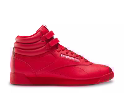 Reebok Freestyle Hi HighTop Sneaker | Women's | Red | Size Women's 5 / Men's 3.5 | Sneakers
