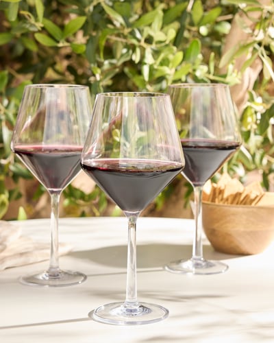 Quince | Fortessa | Sole Outdoor Red Wine Glass, Acrylic