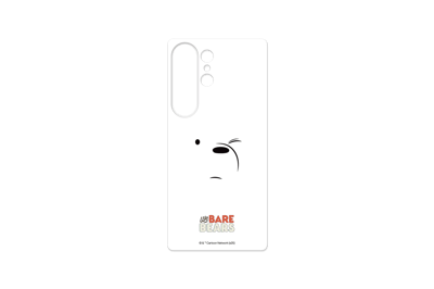 Samsung Galaxy S25 Ultra We Bare Bears Ice Bear Flipsuit Card in White(GP-TOS938SBAWW)