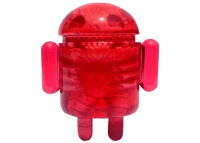 Android Foundry x Scott Wilkowski Infected Android Figure Red