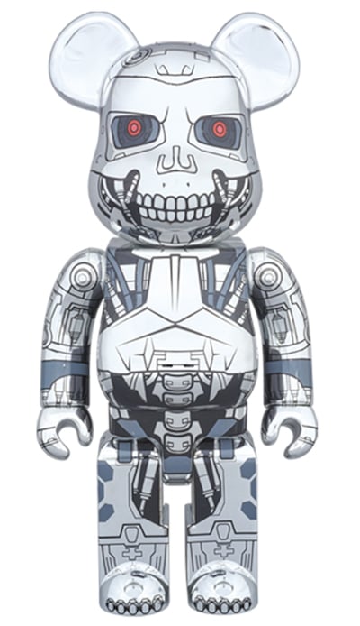 Bearbrick T800 400% Chrome