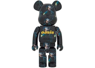 Bearbrick x Oasis Knebworth 1996 (Liam Gallagher) 1000%