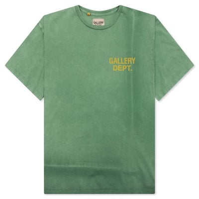 Men's Gallery Dept. Vintage Logo Tee Shirt in Green