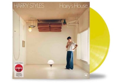Harry Styles Harry's House Target Exclusive Vinyl Yellow