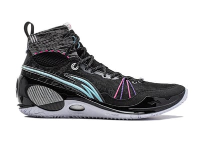 Li-Ning Men's LiNing Li Ning Wade 808 Ultra V2 Team No Sleep Sneakers in Black